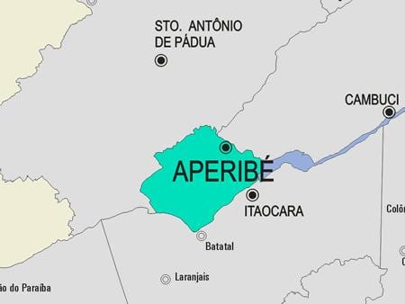 ನಕ್ಷೆ Aperibé ಪುರಸಭೆ