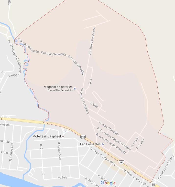 ನಕ್ಷೆ Bairro ಡಿ Fátima