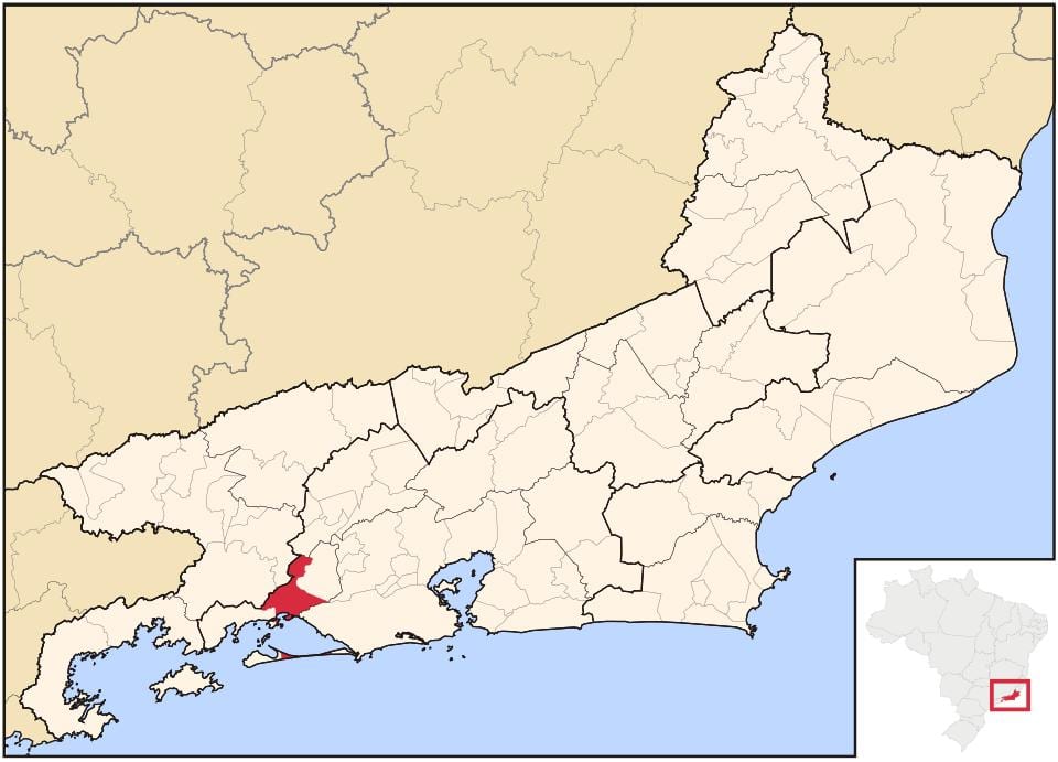 ನಕ್ಷೆ Itaguaí