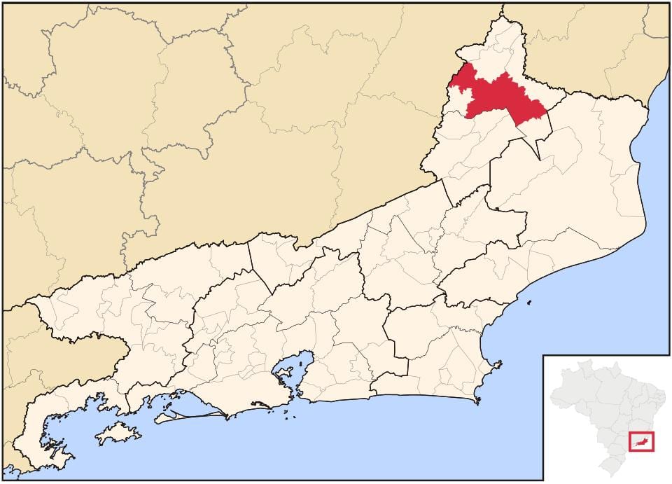 ನಕ್ಷೆ Itaperuna