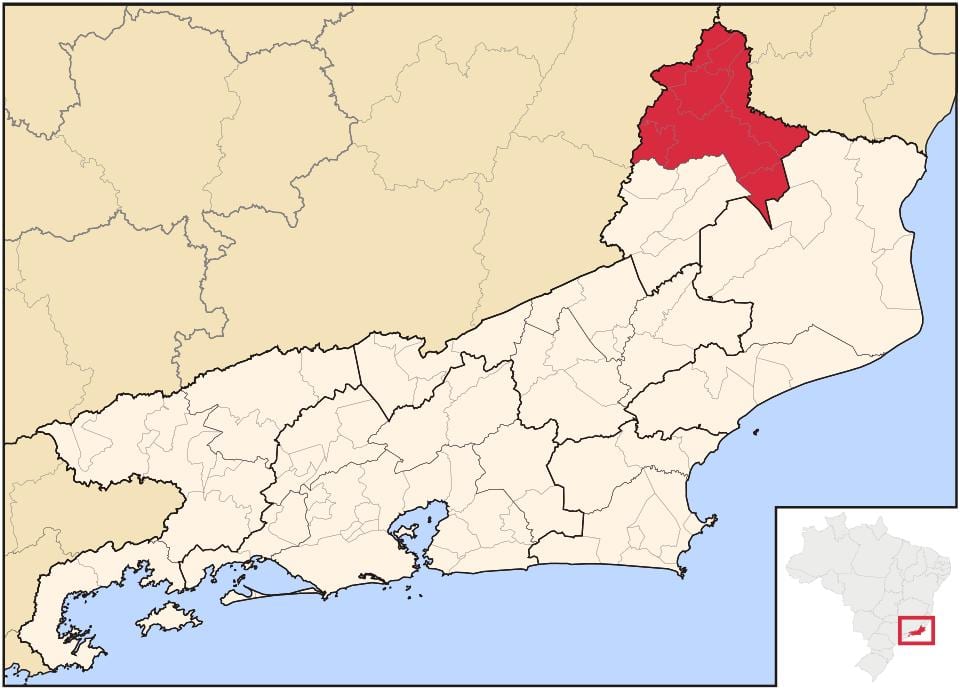 ನಕ್ಷೆ Itaperuna