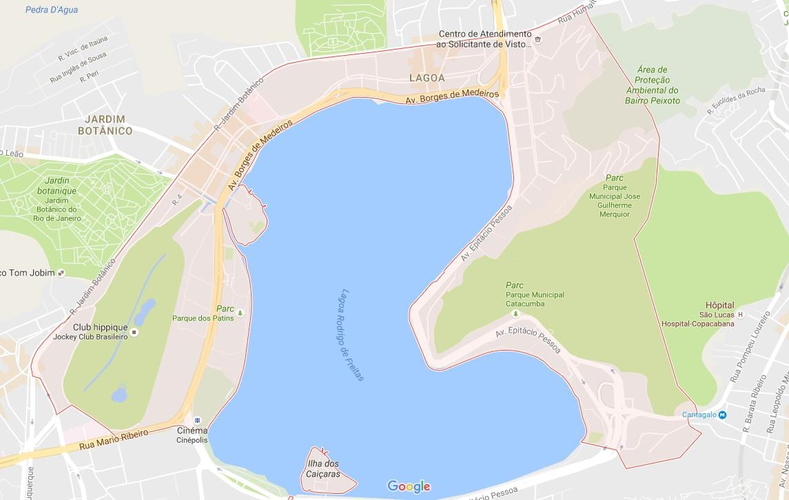 ನಕ್ಷೆ Lagoa