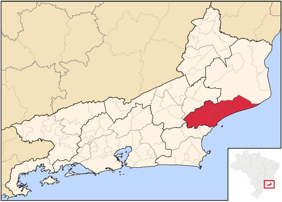 ನಕ್ಷೆ Macaé