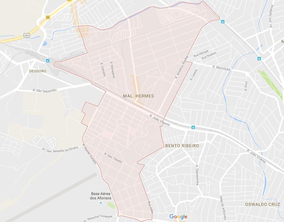 ನಕ್ಷೆ Marechal Hermes