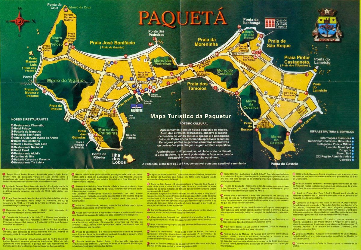 ನಕ್ಷೆ Paquetá