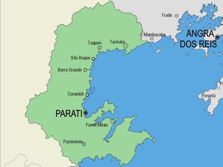 ನಕ್ಷೆ Parati ಪುರಸಭೆ