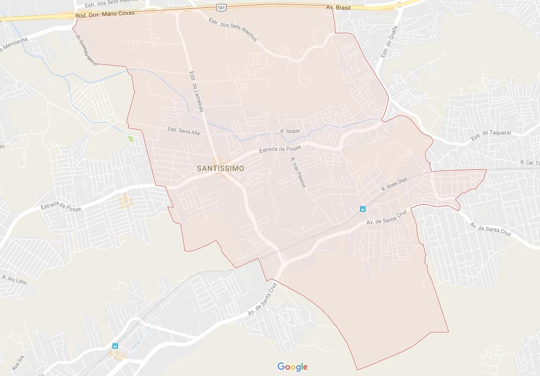ನಕ್ಷೆ Santíssimo