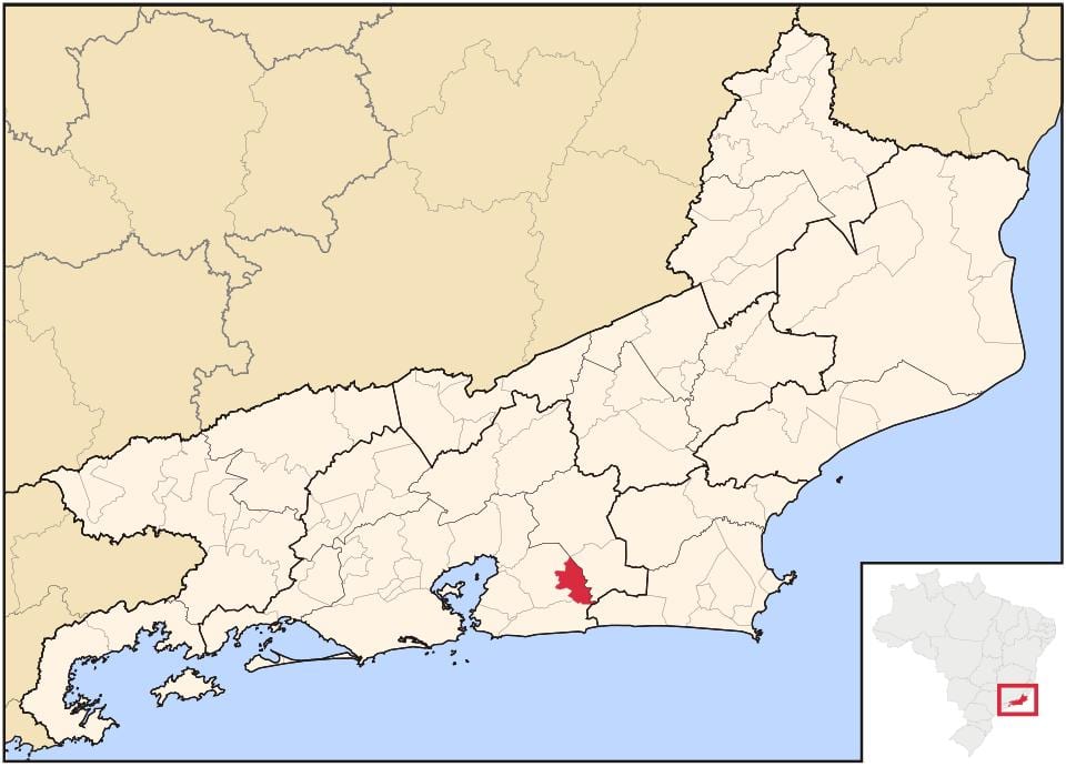 ನಕ್ಷೆ Tanguá