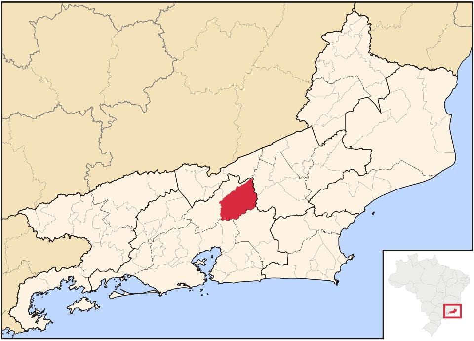 ನಕ್ಷೆ Teresópolis