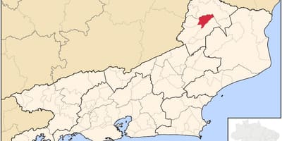 ಮ್ಯಾಪ್ ಆಫ್ ಸಾವೊ ಜೋಸ್ ಡಿ Ubá