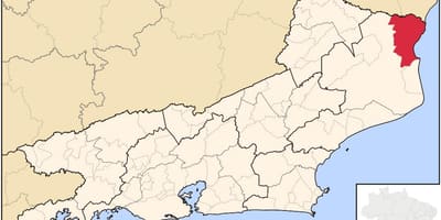 ಮ್ಯಾಪ್ ಆಫ್ ಸಾವೊ ಫ್ರಾನ್ಸಿಸ್ಕೊ ಡಿ Itabapoana