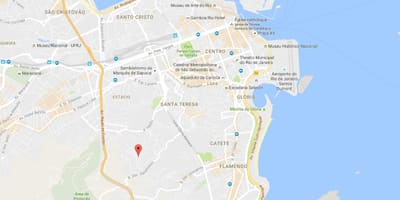 ನಕ್ಷೆ favela Mangueira