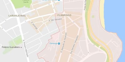 ನಕ್ಷೆ Flamengo