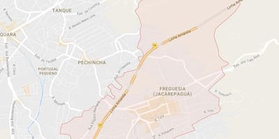 ನಕ್ಷೆ Freguesia ಡಿ Jacarepaguá