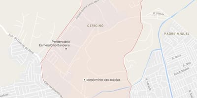 ನಕ್ಷೆ Gericinó