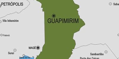 ನಕ್ಷೆ Guapimirim ಪುರಸಭೆ