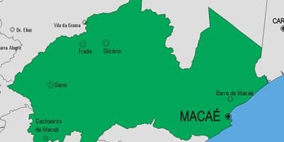 ನಕ್ಷೆ Macaé ಪುರಸಭೆ