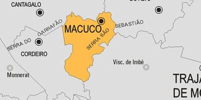 ನಕ್ಷೆ Macuco ಪುರಸಭೆ