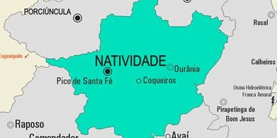 ನಕ್ಷೆ Natividade ಪುರಸಭೆ
