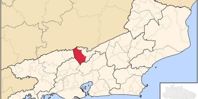 ನಕ್ಷೆ Paraíba do Sul
