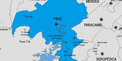 ನಕ್ಷೆ Piraí ಪುರಸಭೆ