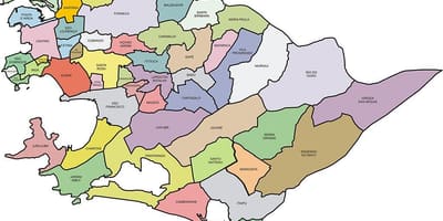 ನಕ್ಷೆ Quartiers Niterói