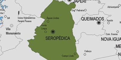 ನಕ್ಷೆ Seropédica ಪುರಸಭೆ