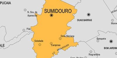 ನಕ್ಷೆ Sumidouro ಪುರಸಭೆ