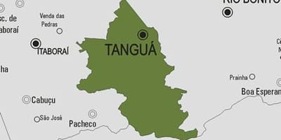 ನಕ್ಷೆ Tanguá ಪುರಸಭೆ